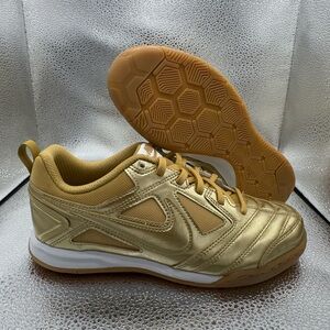 Nike Gato Lv8 GS Metallic Gold II7084-700 Shoes Size 5Y